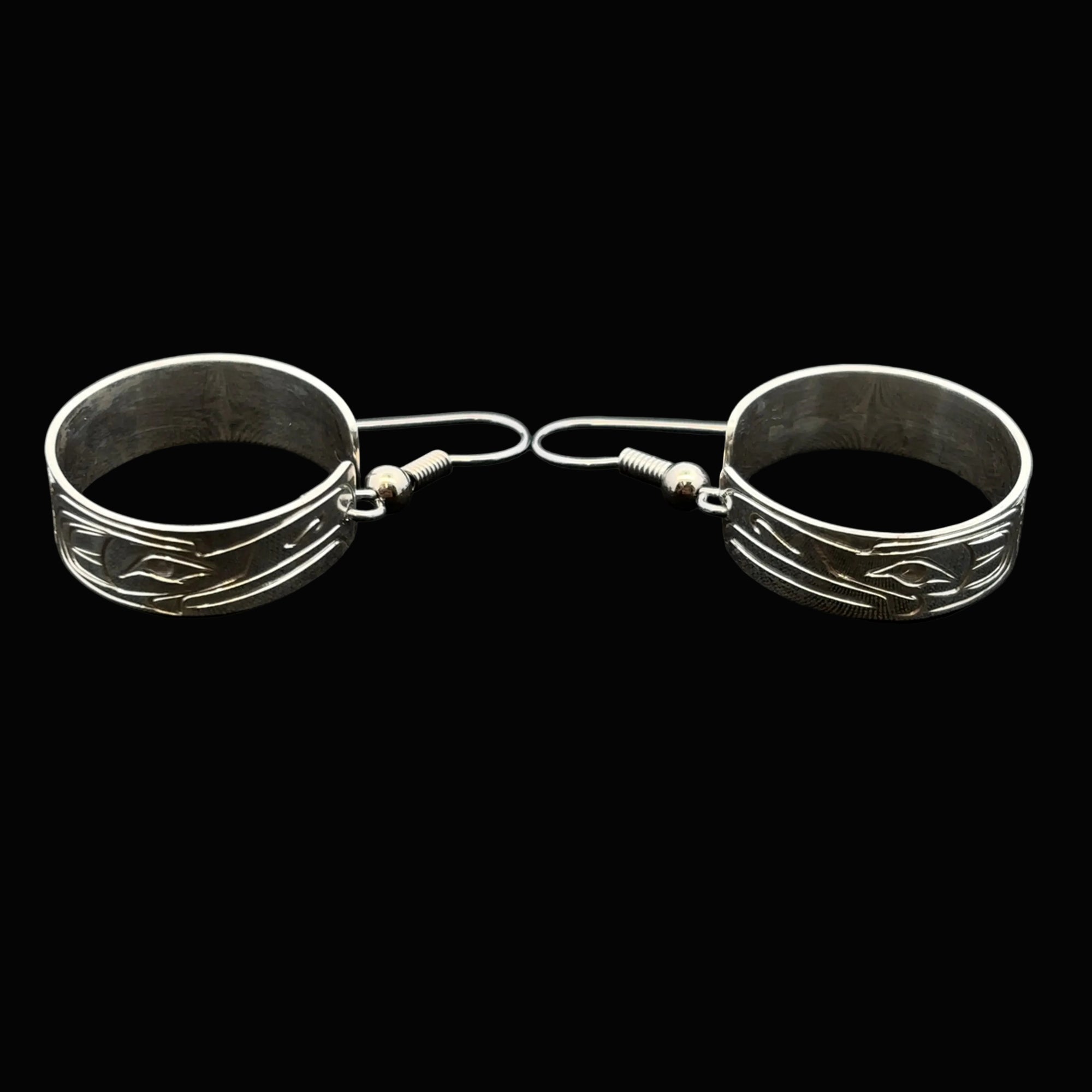 Travis Henry Assorted Hoop Earrings on a hook