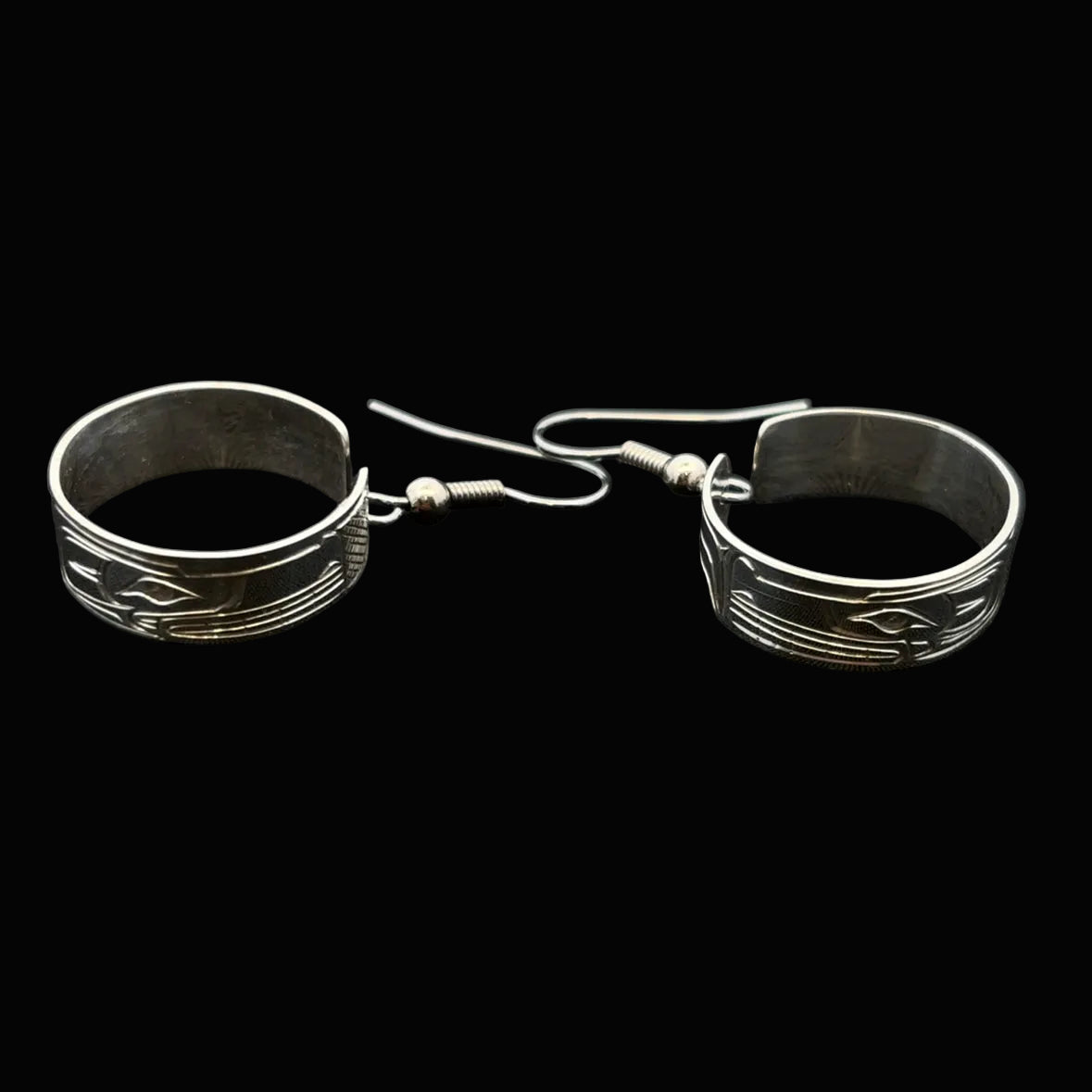 Travis Henry Assorted Hoop Earrings on a hook