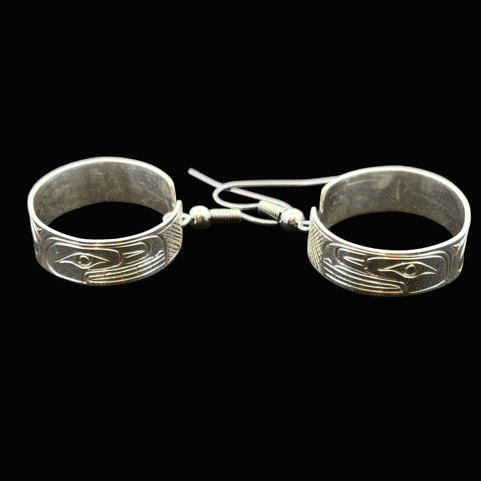 Travis Henry Assorted Hoop Earrings on a hook