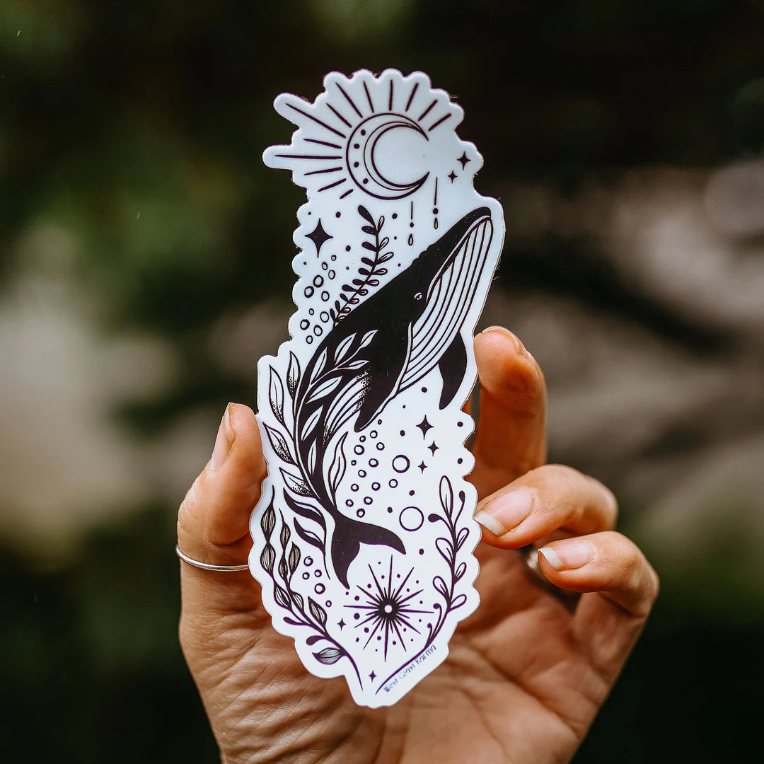 West Coast Karma Sticker Majestic Whale