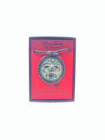 WOOD PENDANTS - Dark Walnut / Moon Mask - 202WPD - House of Himwitsa Native Art Gallery and Gifts