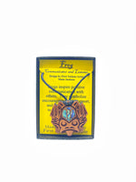 WOOD PENDANTS - Light Cherry / Frog - 204WPL - House of Himwitsa Native Art Gallery and Gifts