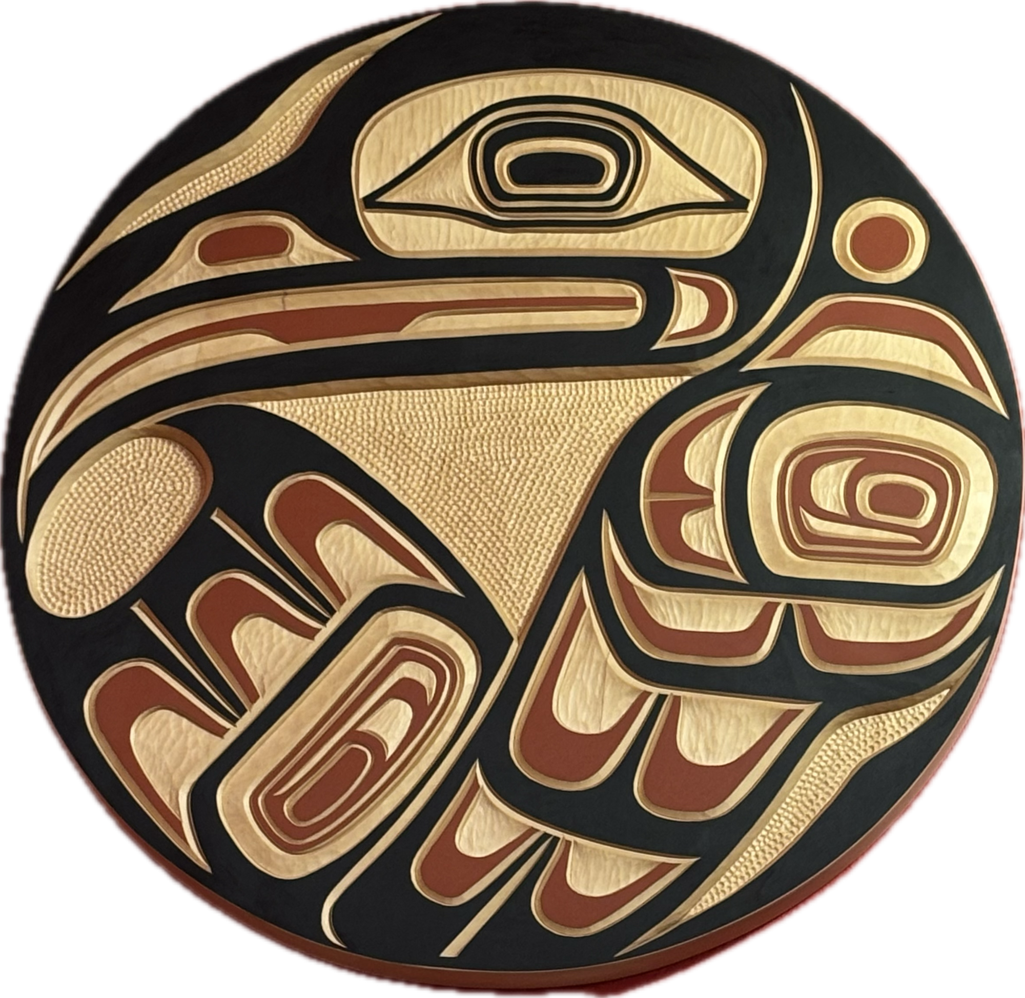 Jim Charlie 24" Panel Raven