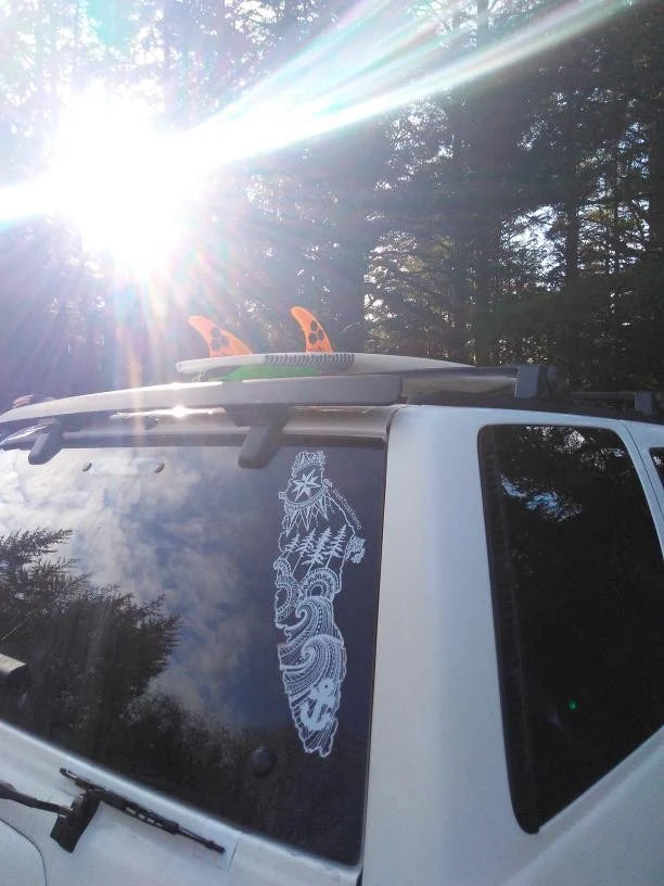 West Coast Karma Decal Vancouver Island
