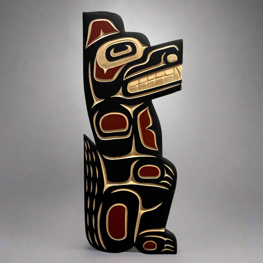 Valencia Bird Panel Wolf -  -  - House of Himwitsa Art Gallery