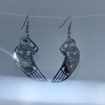 Colin Reid Steel Earrings - Colin Reid -  - House of Himwitsa Art Gallery