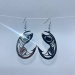 Colin Reid Steel Earrings - Colin Reid -  - House of Himwitsa Art Gallery