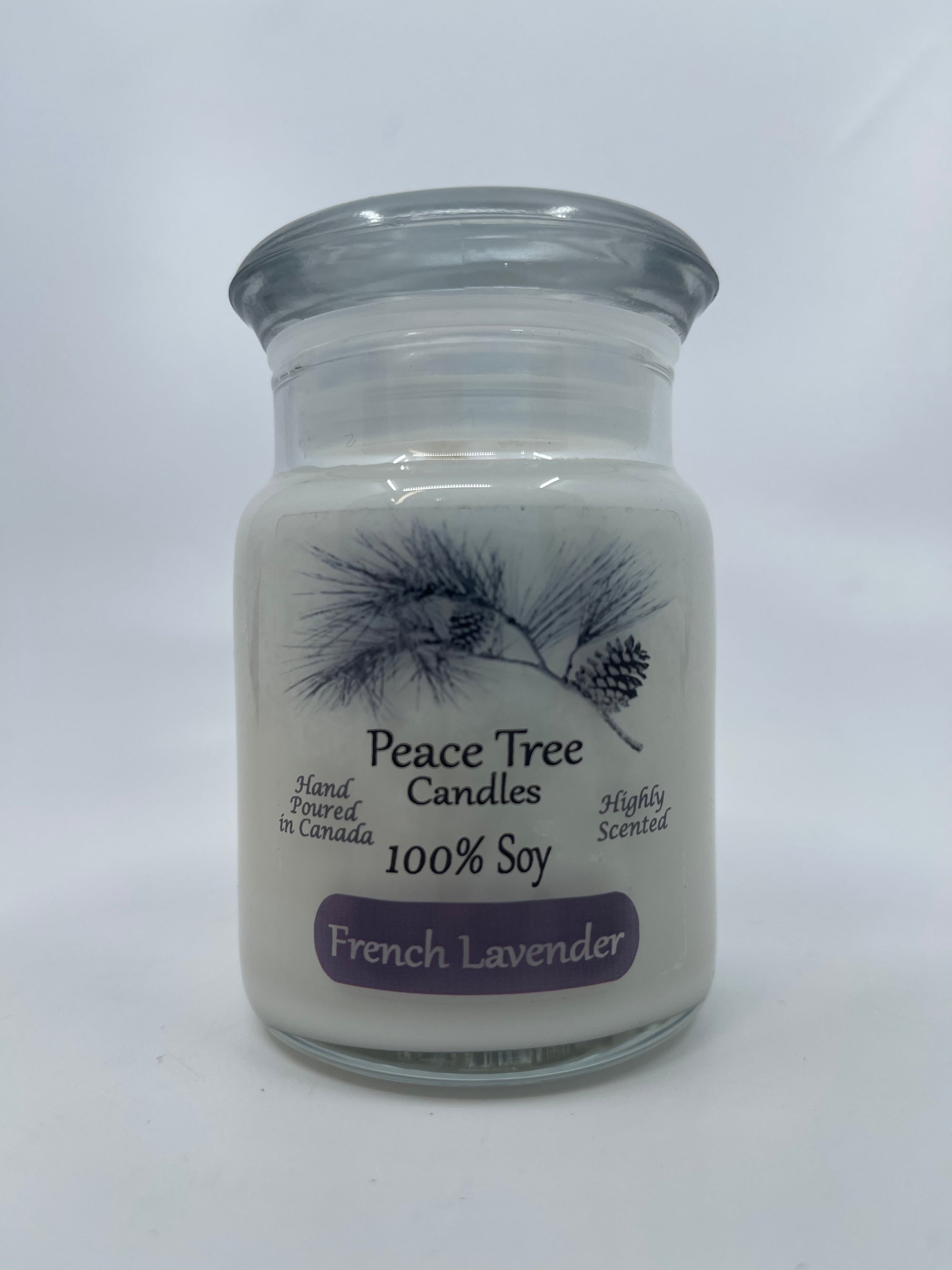 PeaceTree Candle Lavander - PeaceTree Candle Lavander -  - House of Himwitsa Native Art Gallery and Gifts