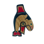 Artie George Magnets - Killerwhale - WM-Magnets-4 - House of Himwitsa Native Art Gallery and Gifts