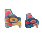 Artie George Magnets - Eagle v1 Small - WM-Magnets-3a - House of Himwitsa Native Art Gallery and Gifts