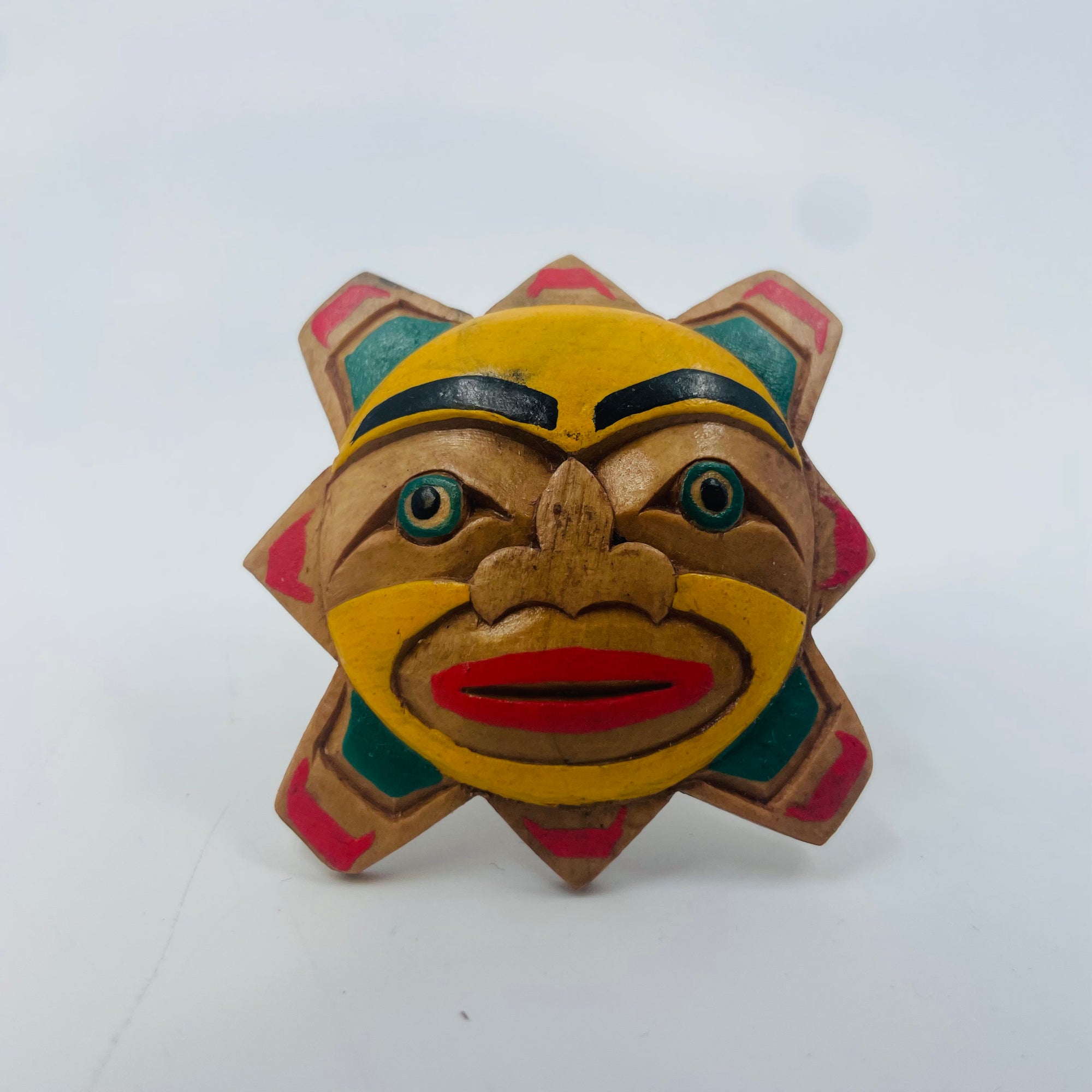 Artie George Magnets - Sun - WM-Magnets-13 - House of Himwitsa Native Art Gallery and Gifts