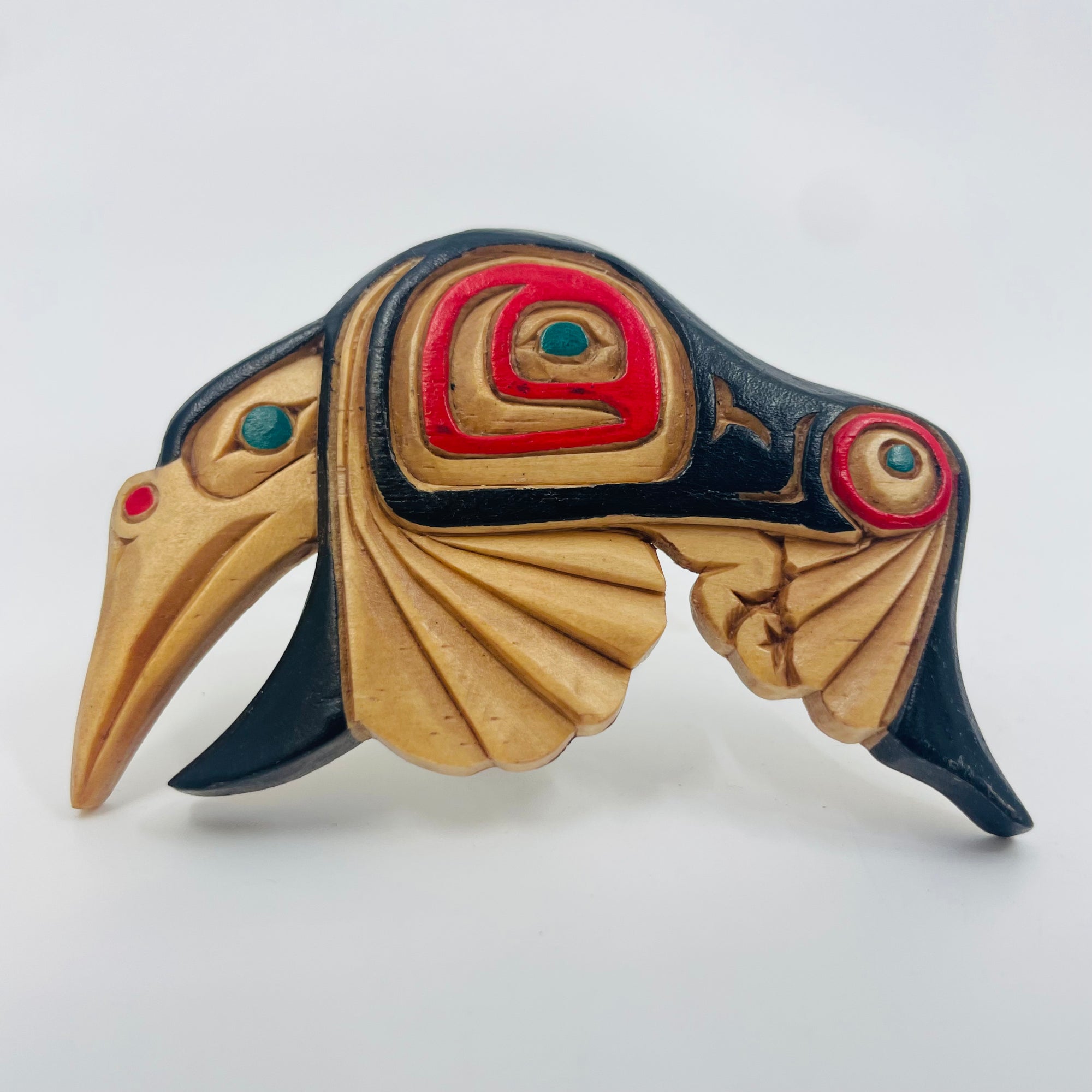 Artie George Magnets - Hummingbird V2 - WM-Magnets-34 - House of Himwitsa Native Art Gallery and Gifts