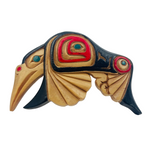 Artie George Magnets - Hummingbird V2 - WM-Magnets-34 - House of Himwitsa Native Art Gallery and Gifts