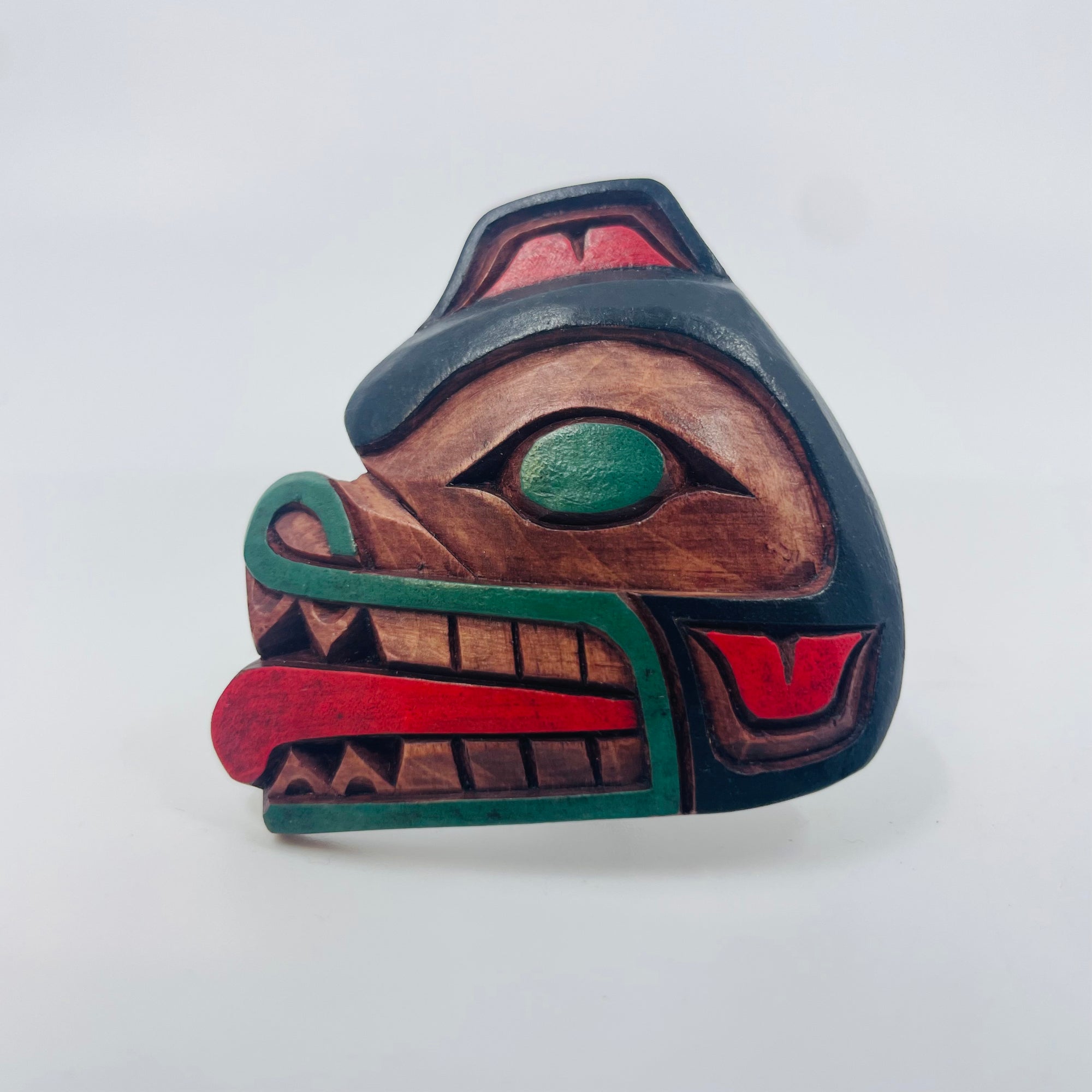 Artie George Magnets - Bear v2 - WM-Magnets-30 - House of Himwitsa Native Art Gallery and Gifts