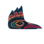 Artie George Magnets - King Fisher - WM-Magnets-24a - House of Himwitsa Native Art Gallery and Gifts