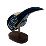 Rodney Smith Hummingbird Sculpture -  - Hand Carving - House of Himwitsa Art Gallery
