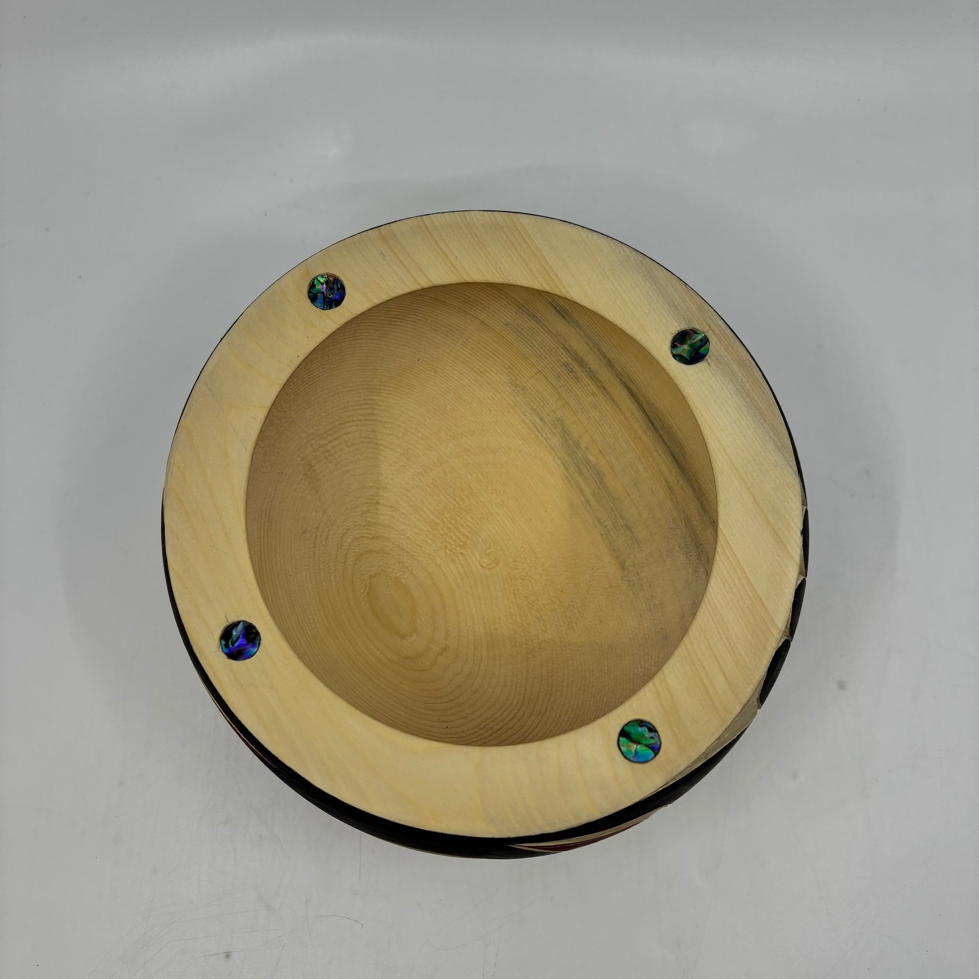 Randy Adams Eagle Bowl -  - carving Bowl - House of Himwitsa Art Gallery