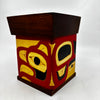 Joe Campbell Yellow Cedar Bentwood Box Eagle