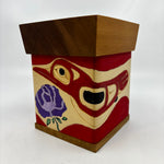 Joe Campbell Yellow Cedar Bentwood Box Hummingbird