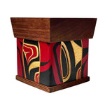 James Michels Red Cedar Bentwood Wood Box - James michels - Bentwood box - House of Himwitsa Art Gallery