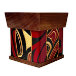 James Michels Red Cedar Bentwood Wood Box - James michels - Bentwood box - House of Himwitsa Art Gallery