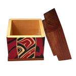 James Michels Red Cedar Bentwood Wood Box - James michels - Bentwood box - House of Himwitsa Art Gallery
