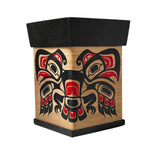 James Michels  Bentwood Box Eagle Screen - James michels - Bentwood Box - House of Himwitsa Art Gallery