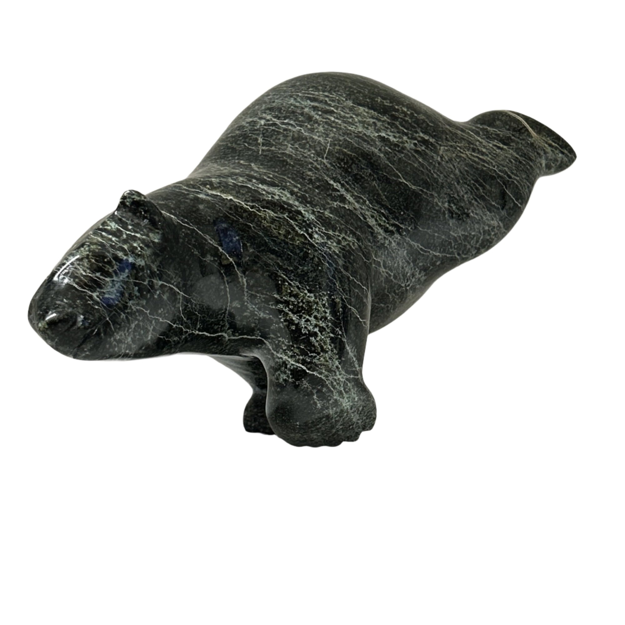 Etidloi Adla Swimming Bear -  - Serpentine - House of Himwitsa Art Gallery