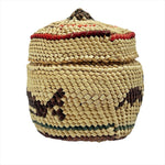 J Thompson Basketry Round Smal -  - Basketry - House of Himwitsa Art Gallery