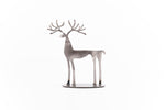JACK WILLOUGHBY SILVER DEER on STANDS - Anvil Island Design Ltd. - Rolled Steel - House of Himwitsa Art Gallery