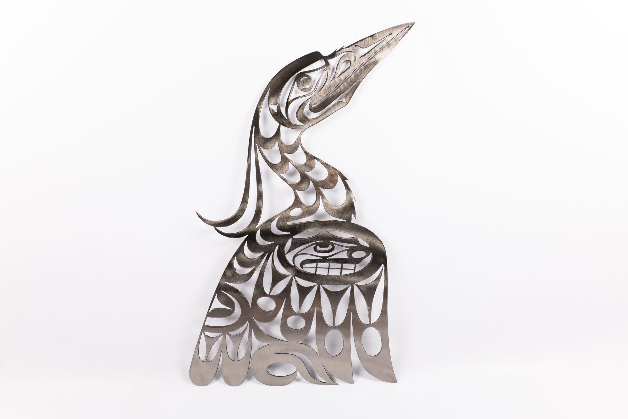 J Wilson Heron 24'' Clr Fn - J Wilson Heron 24'' Clr Fn -  - House of Himwitsa Native Art Gallery and Gifts