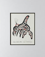 MATTED ART CARDS BILL REID -  - Matted Art Card - House of Himwitsa Art Gallery