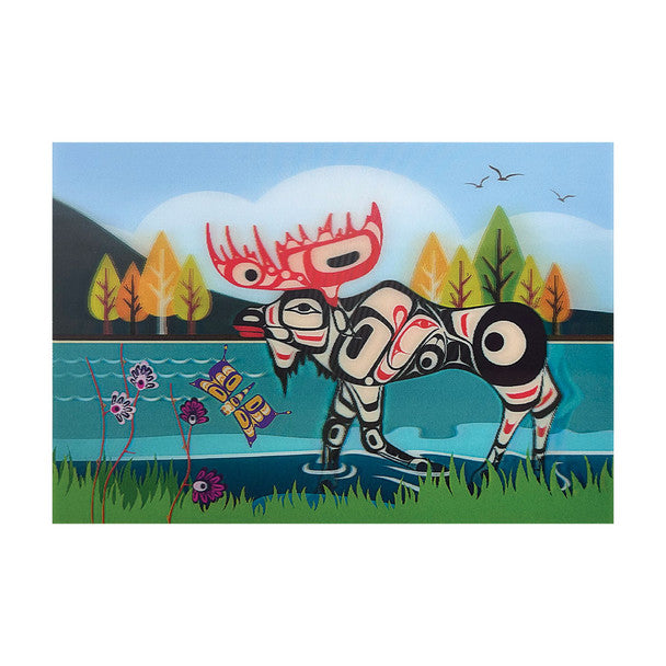 Assorted Native North West Lenticular Art Cards -  - Art Card - House of Himwitsa Art Gallery