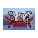 Assorted Native North West Lenticular Art Cards -  - Art Card - House of Himwitsa Art Gallery