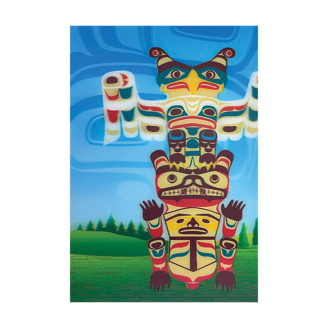 Assorted Native North West Lenticular Art Cards -  - Art Card - House of Himwitsa Art Gallery