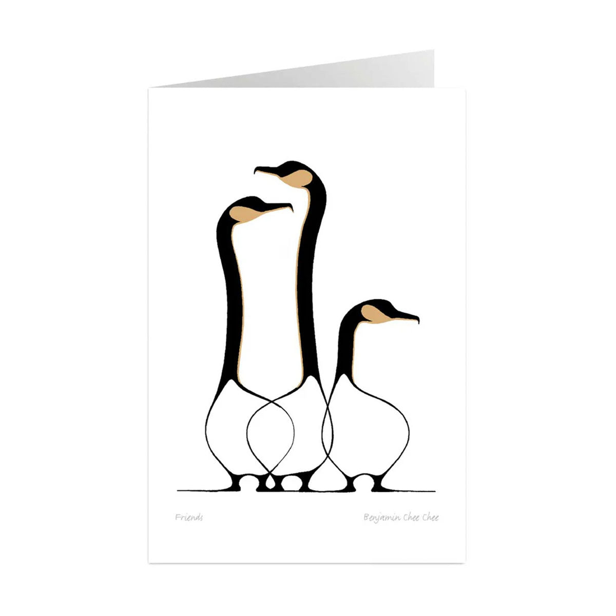 Art Card Benjamin Chee Chee Friends -  - Art Card - House of Himwitsa Art Gallery