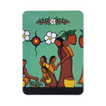 ASSORTED EMBOSSED METAL MAGNETS