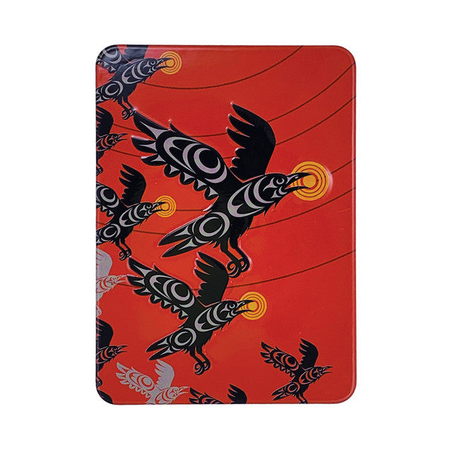 ASSORTED EMBOSSED METAL MAGNETS
