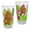 Printed Glass Tumblers Set of 2 10.5oz