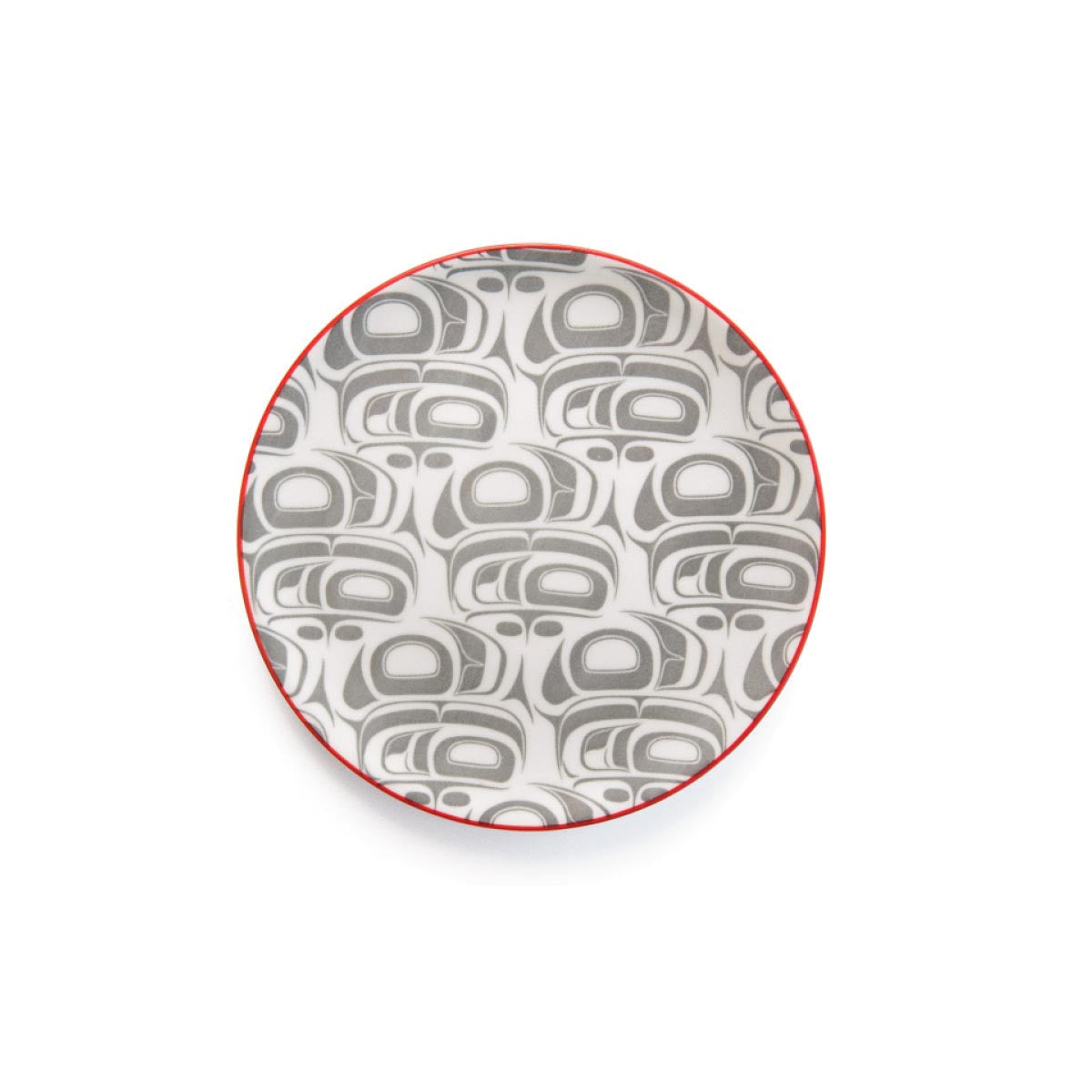 Porcelain Art Plate Trans Eagle - Porcelain Art Plate Trans Eagle -  - House of Himwitsa Native Art Gallery and Gifts