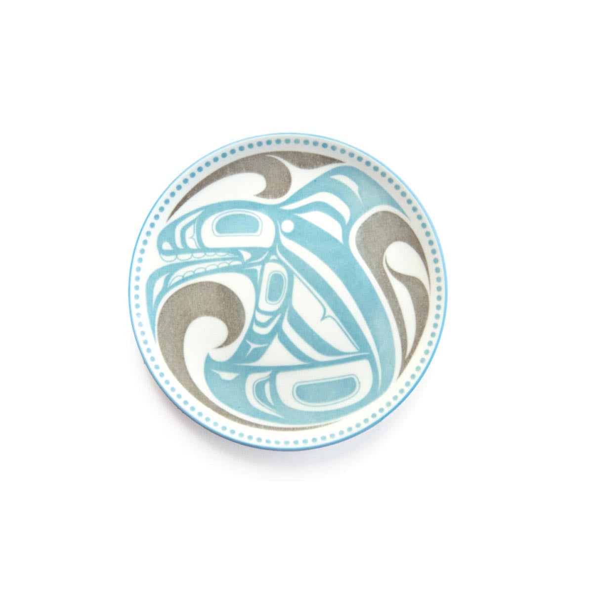 Porcelain Art Plate KW - Porcelain Art Plate KW -  - House of Himwitsa Native Art Gallery and Gifts