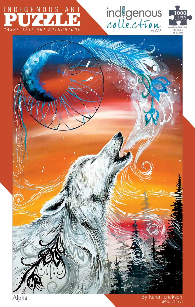 Puzzle Karen Erickson Alpha - Default Title - POD2929PZL - House of Himwitsa Native Art Gallery and Gifts