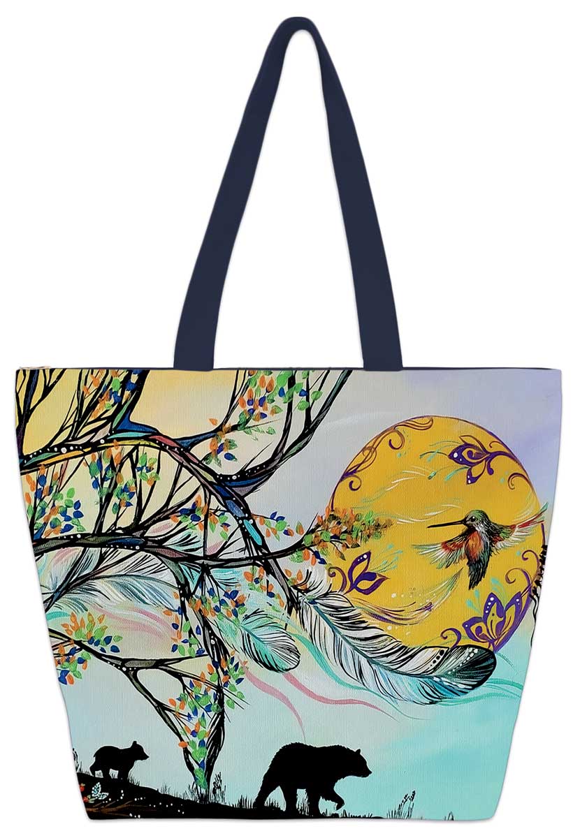 Tote Karen Erickson Guidance - Default Title - POD2939TOTE - House of Himwitsa Native Art Gallery and Gifts