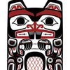 MATTED ART CARDS CLARENCE MILLS - Haida Beaver - POD791M - House of Himwitsa Native Art Gallery and Gifts