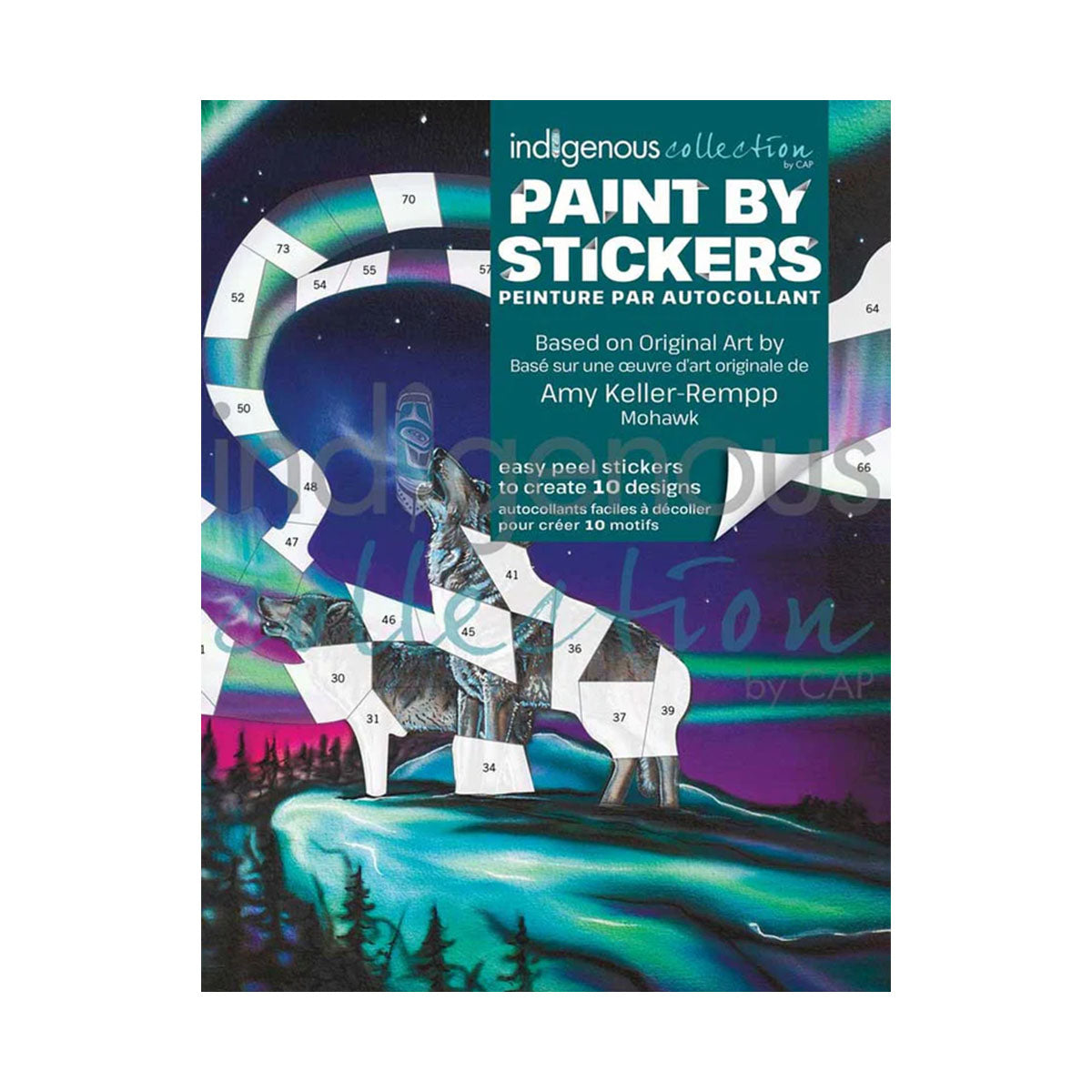 Paint By Stickers Amy Keller-Rempp -  - Sticker Book - House of Himwitsa Art Gallery