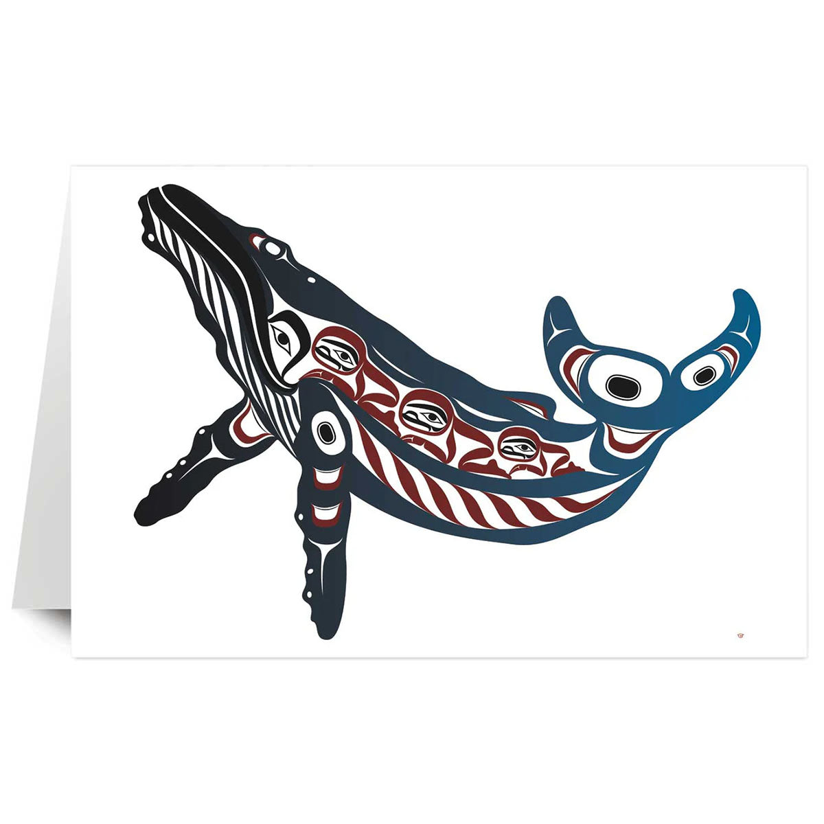 Art Card Mark Preston Humpback Whale -  - Art Card - House of Himwitsa Art Gallery