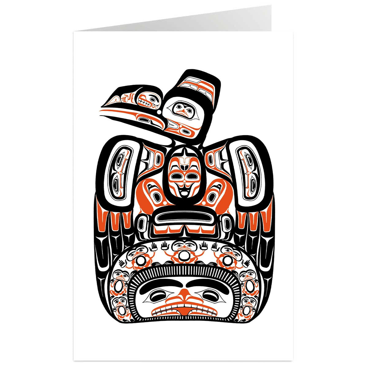 Art Card Bill Reid Children Of The Raven -  - Art Card - House of Himwitsa Art Gallery