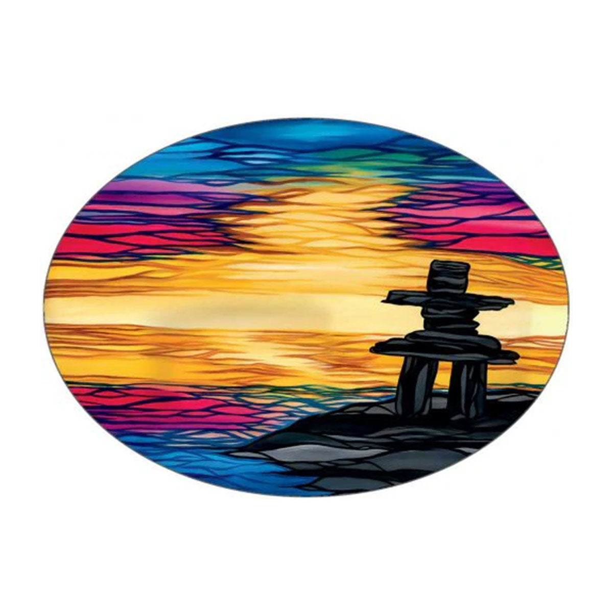 Sticker Direction Determine Destination -  - oval stickers - House of Himwitsa Art Gallery