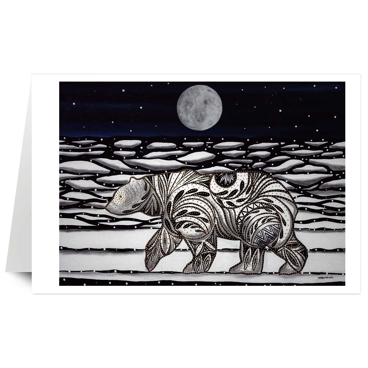 Art Card Betty Albert On The Edge -  - Art Card - House of Himwitsa Art Gallery