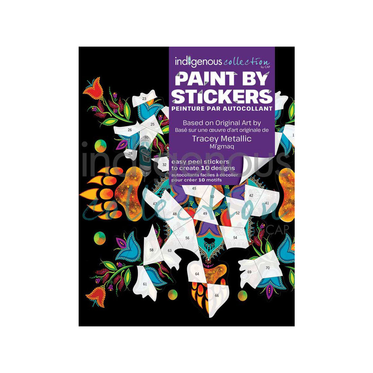 Paint By Stickers Tracey Metallic -  - Sticker Book - House of Himwitsa Art Gallery